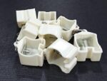 End Cap/Lock for Curtain Channel/M Track