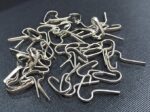 Metal Curtain Rings for Windows Curtains, Door Curtains, Bathroom Curtains and Other Multipurpose Usage - Colour: Antique Gold - 50 Pieces (Copy)
