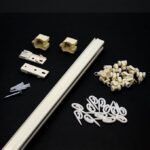 M Track Curtain Channel for a Window/Door