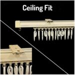 M Track Curtain Channel for a Window/Door